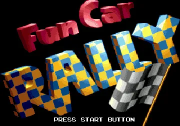 Fun Car Rally (USA) (Proto) screen shot title